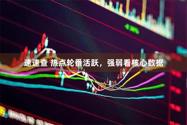 速速查 热点轮番活跃，强弱看核心数据