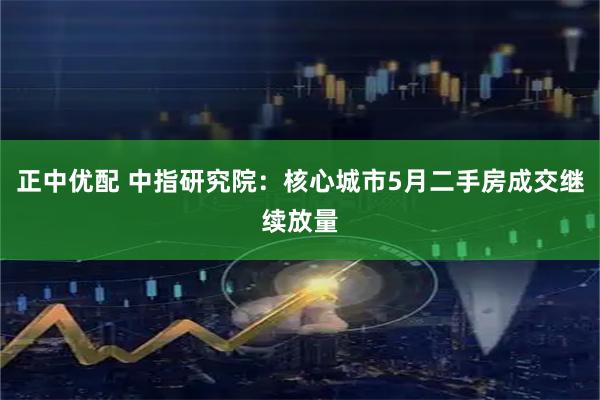 正中优配 中指研究院：核心城市5月二手房成交继续放量